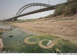 آلودگی‌های کارون در اهواز